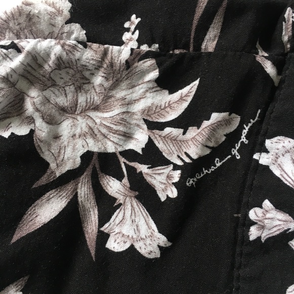 Spiritual Gangster Floral Black Maya Kimono - Picture 5 of 8